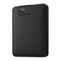 WD Elements Portable Hard Drive - 5 TB, Black