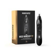MANSCAPED The Weed Whacker 2.0 Wet & Dry Nose & Ear Trimmer - Black