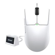 QPAD Mark Model 3 Wireless Optical Gaming Mouse - White
