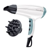 REMINGTON Shine Therapy D5216 Hair Dryer - White & Teal