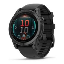 GARMIN fenix E AMOLED Smart Watch - Slate Grey Steel & Black, 47 mm