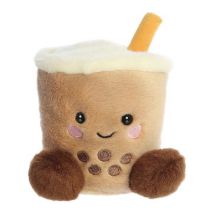 PALM PALS Milky Boba Tea Soft Toy - Brown