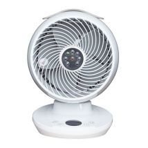 MEACO MeacoFan 650 Air Circulator Portable 10" Desk Fan - White