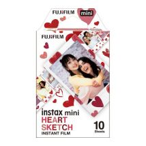 INSTAX Mini Hearts Film - 10 Shot Pack