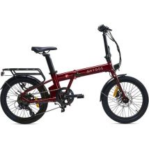 HYGGE Virum HY0241 Electric Folding Bike - Sangria Red