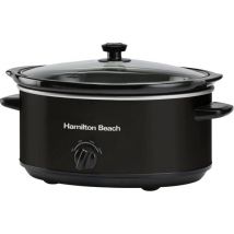 HAMILTON BEACH The Family Favourite Slow Cooker - Black
