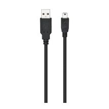LOGIK LUSBMIN23 USB A to USB Mini-B Cable - 1.8 m