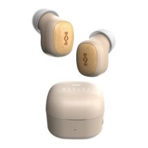 HOUSE OF MARLEY Smile Jamaica Wireless Bluetooth Earbuds - Cream