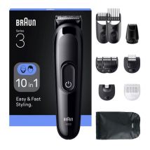 BRAUN All-in-One Series 3 AIO3560 10-in-1 Grooming Kit - Black