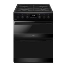 CDA CFD600MB 60 cm Dual Fuel Cooker - Black
