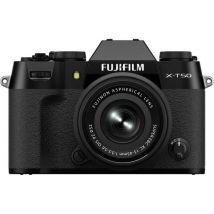 FUJIFILM X-T50 Mirrorless Camera with FUJINON XC 15-45 mm f/3.5-5.6 OIS PZ Lens - Black