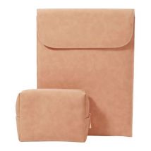 GOJI G14SLPPK25 14" Laptop Sleeve with Pouch - Pink