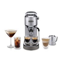 DELONGHI Dedica Duo EC890.M Coffee Machine - Metal