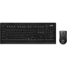 LOGIK LDESKWL23 Wireless Keyboard & Mouse Set