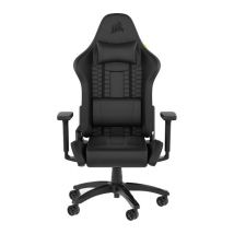 CORSAIR TC100 RELAXED Gaming Chair - Faux Leather, Black