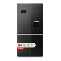 SHARP SJ-FA25IHDAD-EN Fridge Freezer - Dark Stainless Steel