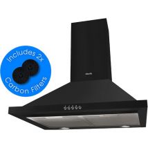 ABODE ASCH6031B Chimney Cooker Hood - Black