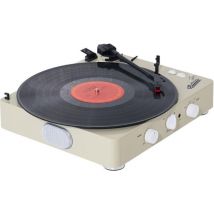 GADHOUSE Brad Retro MKII Belt Drive Bluetooth Turntable - Ivory