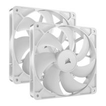 CORSAIR RS140 PWM 140 mm Case Fan - Dual Pack, White