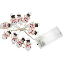 SMART GARDEN ClipCard Snowman String Lights - Set of 10