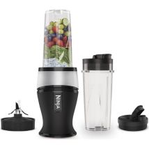 NINJA Nutri Ninja QB3001UKS Blender - Black & Silver