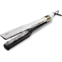 BELLISSIMA ITALIA Steam Elixir Hair Straightener - White & Gold