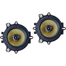 IN PHASE XTC17.2CF Car Speakers - Black & Yellow