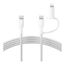 BELKIN BoostCharge Pro 2-in-1 Braided USB Type-C & Lightning Cable - 1.5 m