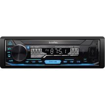 IN PHASE IPS-150BTI FM Bluetooth Car Stereo with Remote Control - Black