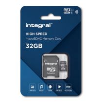 INTEGRAL U1 Class 10 microSD Memory Card - 32 GB