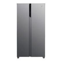 HOOVER HHSBSO-6174XK-1 American-Style Fridge Freezer - Stainless Steel