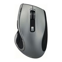 SANDSTROM SMWLHYP15 Wireless Blue Trace Mouse - Gun Metal