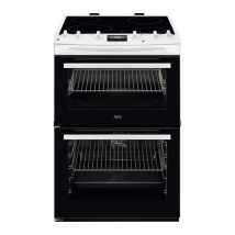 AEG 5000 SurroundCook CCX6540ACW 60 cm Electric Ceramic Cooker - White