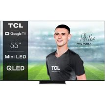 TCL 55C835K 55" Smart 4K Ultra HD HDR Mini LED QLED TV with Google TV & Assistant