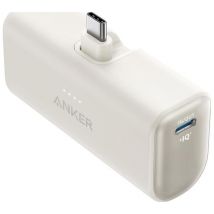 ANKER 5000 mAh 22.5 W Foldable USB Type-C Portable Power Bank - White
