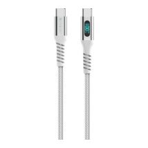 SILVERLABEL LED 100 W USB Type‑C Cable - 1.2, White