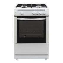 ESSENTIALS CFSG60W18 60 cm Gas Cooker - White