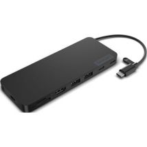 LENOVO Slim 8-port USB Type-C Connection Hub - Black