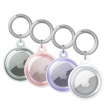 ICANDY TPU Airtag Clear Case Holder - Pack of 4