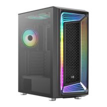 AEROCOOL Interstellar ATX Mid Tower PC Case - Black