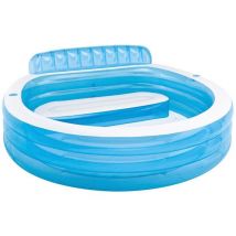 INTEX Swim Center Family Lounge Pool - Blue