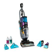 SHARK CarpetXpert HairPro Pet with StainStriker EX300UK Upright Carpet Cleaner - Silver & Fuchsia