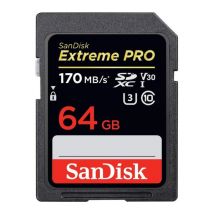 SANDISK Extreme Pro Class 10 SDXC Memory Card - 64 GB