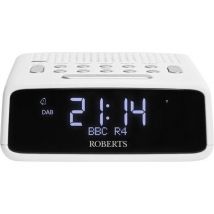 ROBERTS Ortus DAB+/FM Clock Radio - White