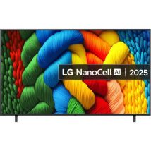 LG NANO80 75" NanoCell AI 4K HDR Smart TV 2025 - 75NANO80A6B
