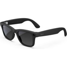 RAY-BAN Meta Wayfarer (Gen 2) Glasses - Matte Black with Gradient Graphite Lenses