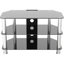 AVF SDC800CM 800 mm TV Stand - Black & Chrome