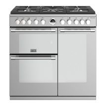 STOVES Sterling S900DF 90 cm Dual Fuel Range Cooker - Stainless Steel