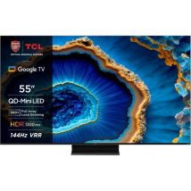 TCL 55C805K 55" Smart 4K Ultra HD HDR Mini LED QLED TV with Google Assistant & Alexa