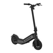 PURE ELECTRIC Pure Escape+ Electric Folding Scooter - Black